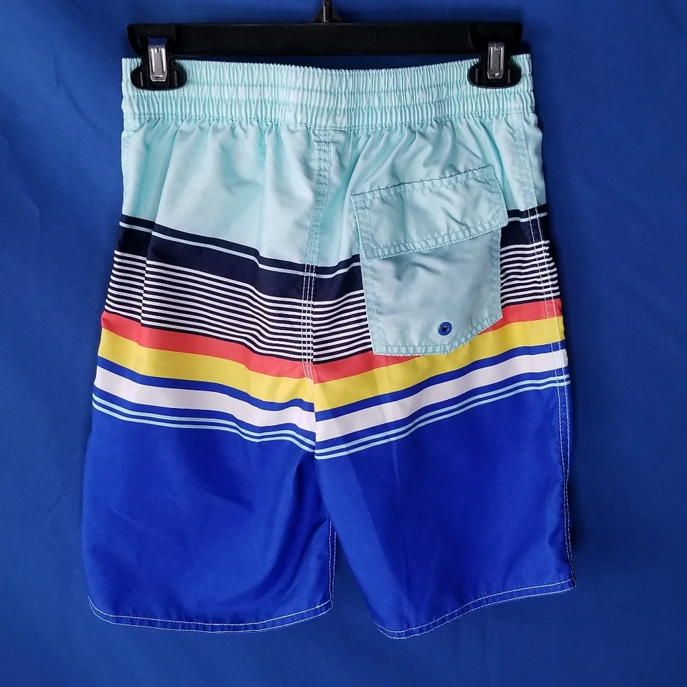 Old Navy Boy's Striped Swim Trunks